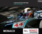 Льюис Хэмилтон, Mercedes, к 2015 году Гран-при Монако, третье место